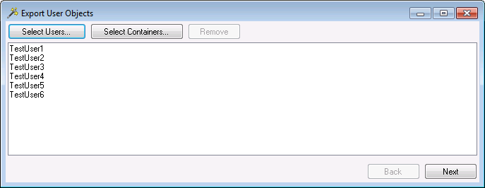 Export Active Directory Users