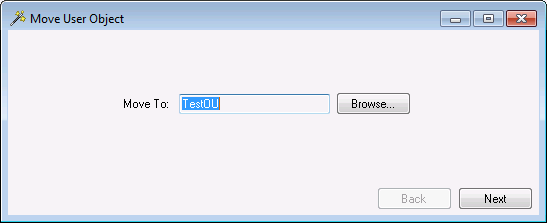 Active Directory Move