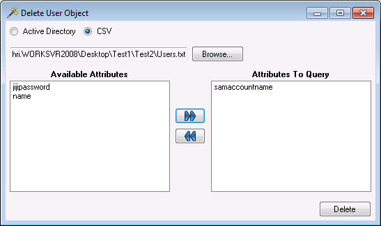 Active Directory Account Unlock