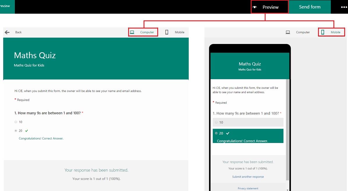 Getting Started with Microsoft Forms Preview