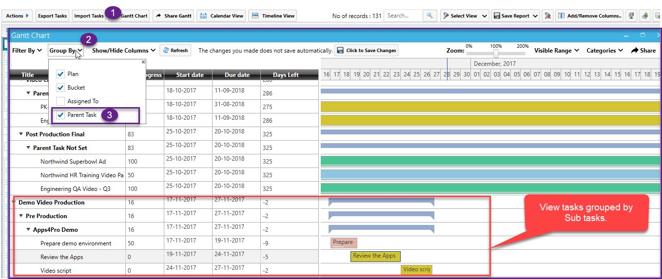 Gantt Chart In Office 365