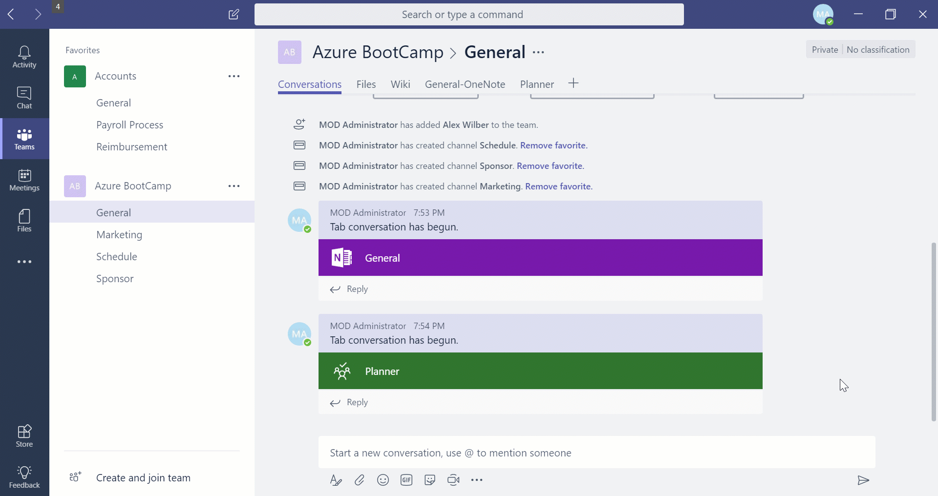 Microsoft Teams Shortcuts
