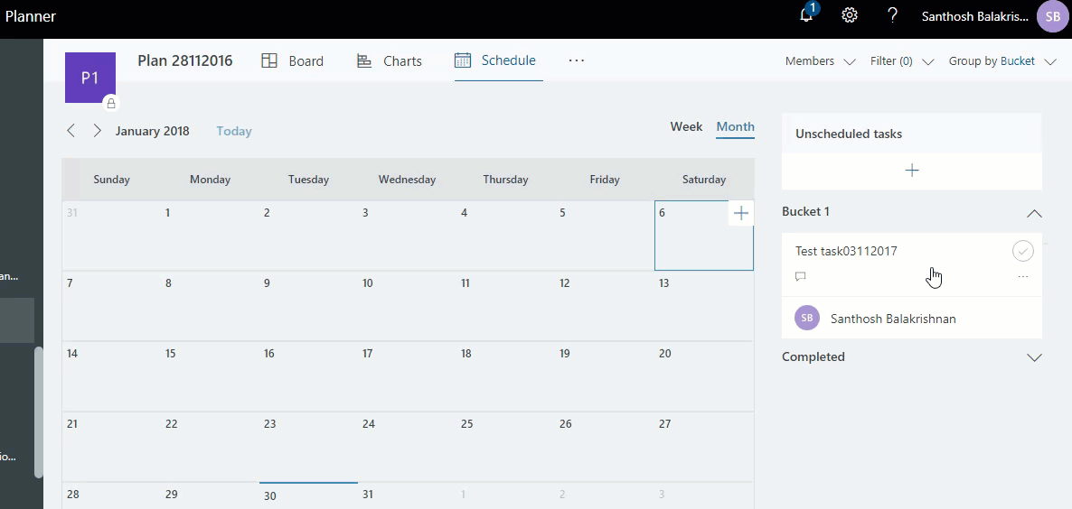 New Microsoft Planner Features Schedule View and Filters
