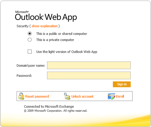 Owa rencredit почта. Outlook web app. Outlook web app вход. Outlook web Versions. Фишинговый Outlook web.