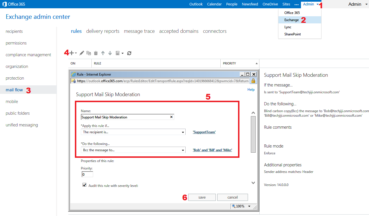 Exchange 2010 Mail Flow Chart